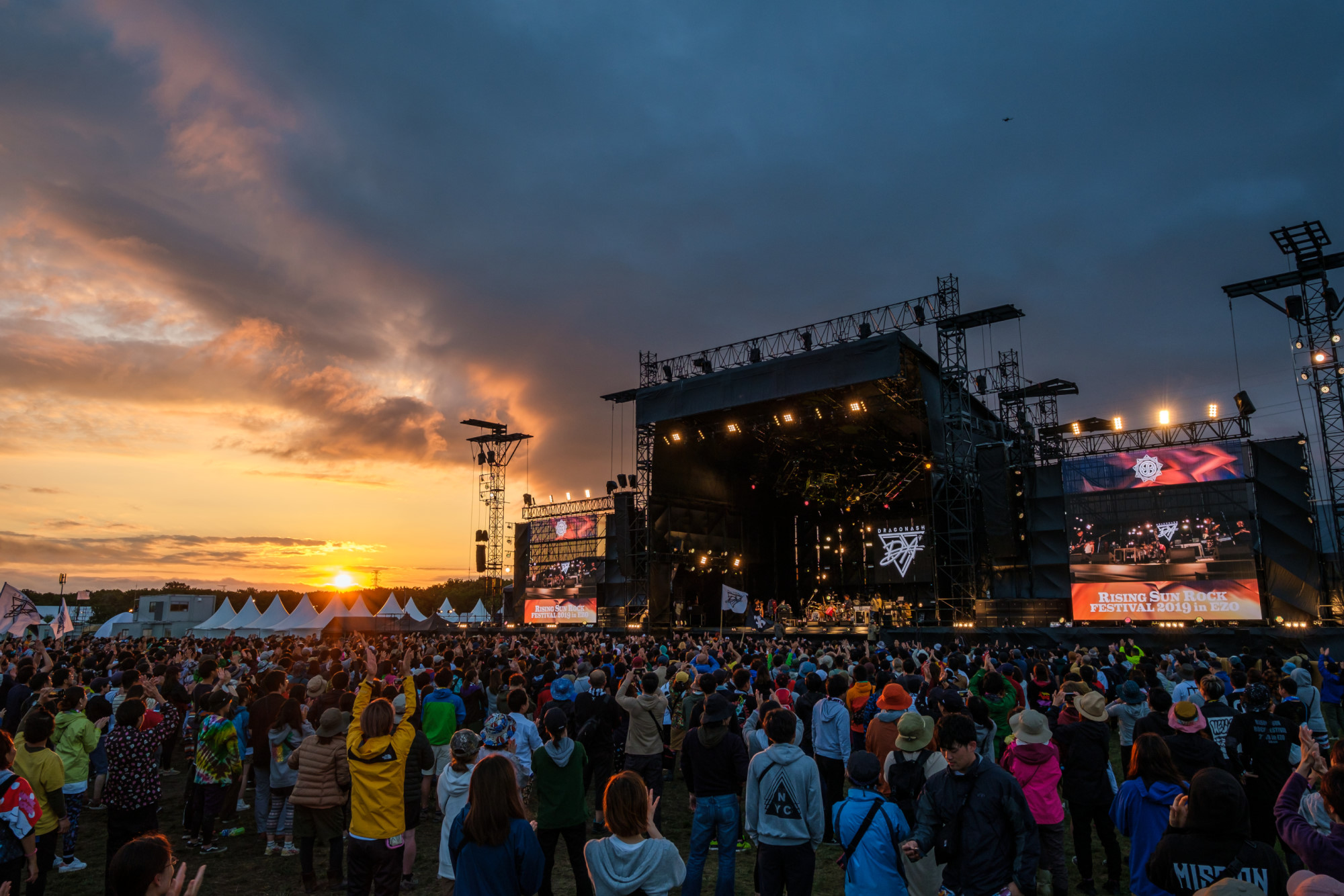 ④RISING SUN ROCK FESTIVAL 2019 in EZO ライジングサン 2日通し ペア