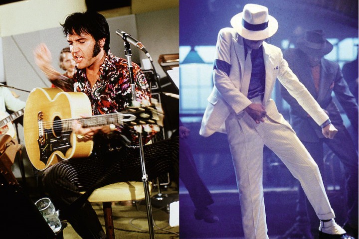 Elvis PresleyとMichael Jackson