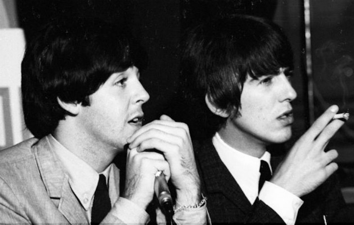 Paul McCartney、George Harrison