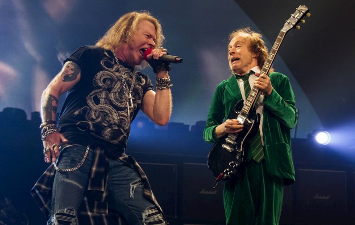 Angus Young、Axl Rose