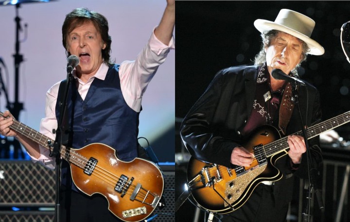 Paul McCartney、Bob Dylan