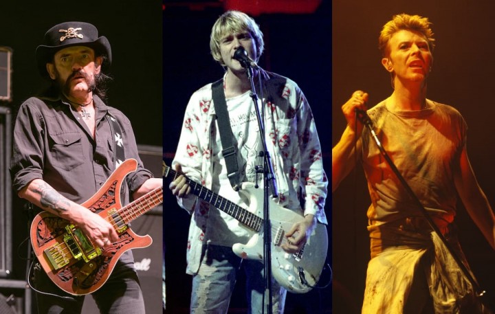Kurt CobainやDavid Bowie