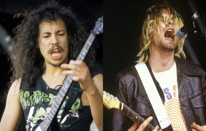 Kirk Hammett、Kurt Cobain