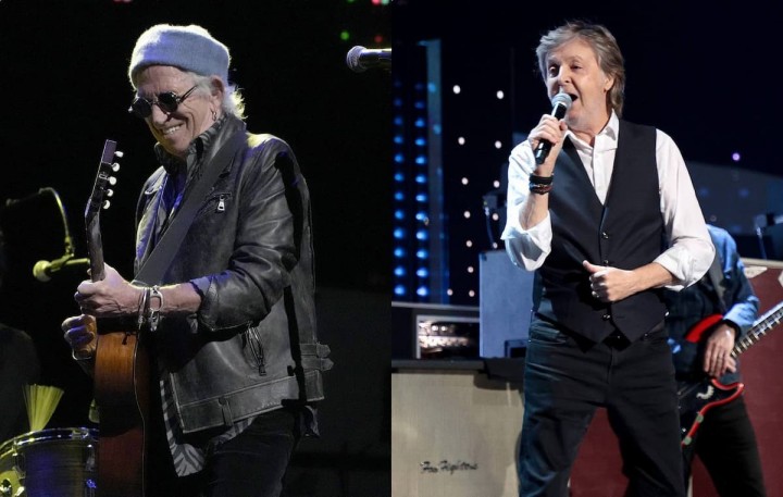 Keith Richards、Paul McCartney