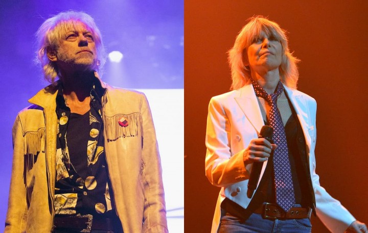 Bob GeldofとChrissie Hynde