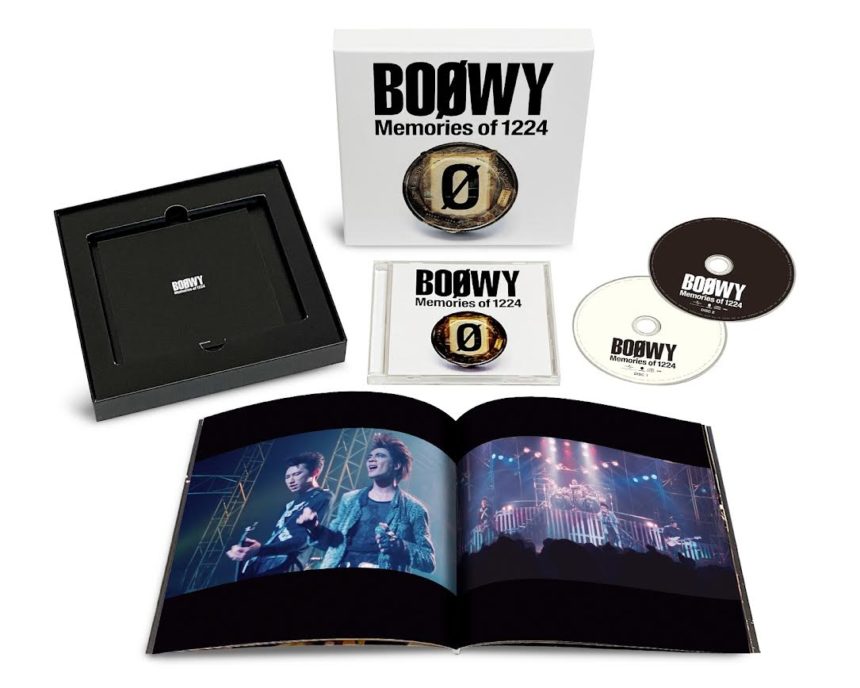 BOØWY、LIVE CD BOX 『Memories of 1224』展開写真公開！さらに7inch SINGLE BOXのアンコール