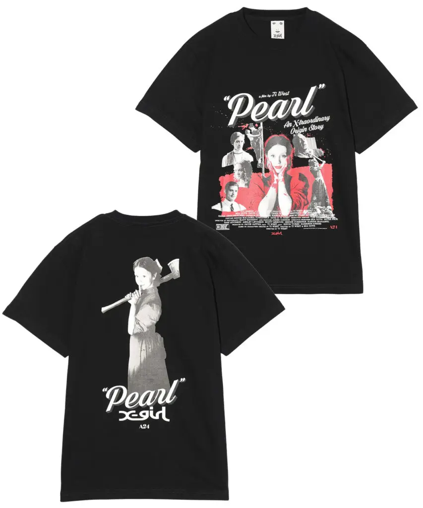 X-girl × Pearl コラボTシャツ 白 Lサイズ 新品