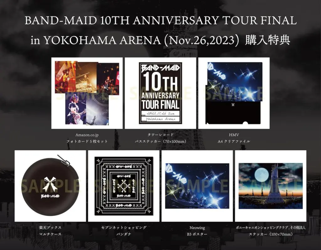 BAND-MAID、3月発売・横浜アリーナ公演映像作品より「Unleash!!!!!」を